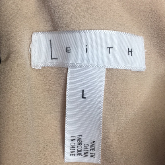 Leith Strapless Striped Wide Leg Jumpsuit Size Large - Picture 12 of 13